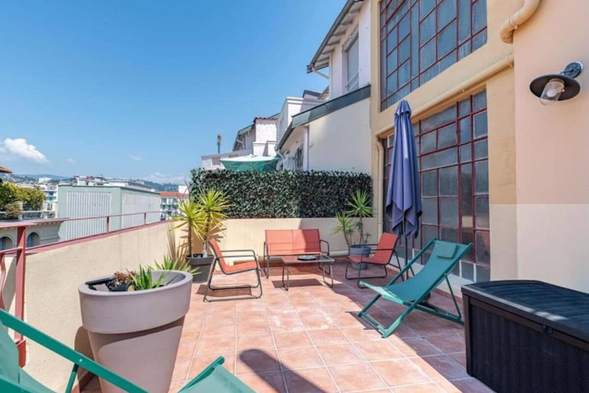 Lamartine - Studio W Terrace And Ac Very Central 니스 외부 사진