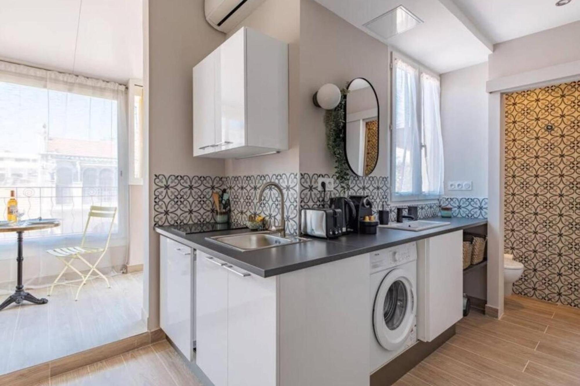 Lamartine - Studio W Terrace And Ac Very Central 니스 외부 사진