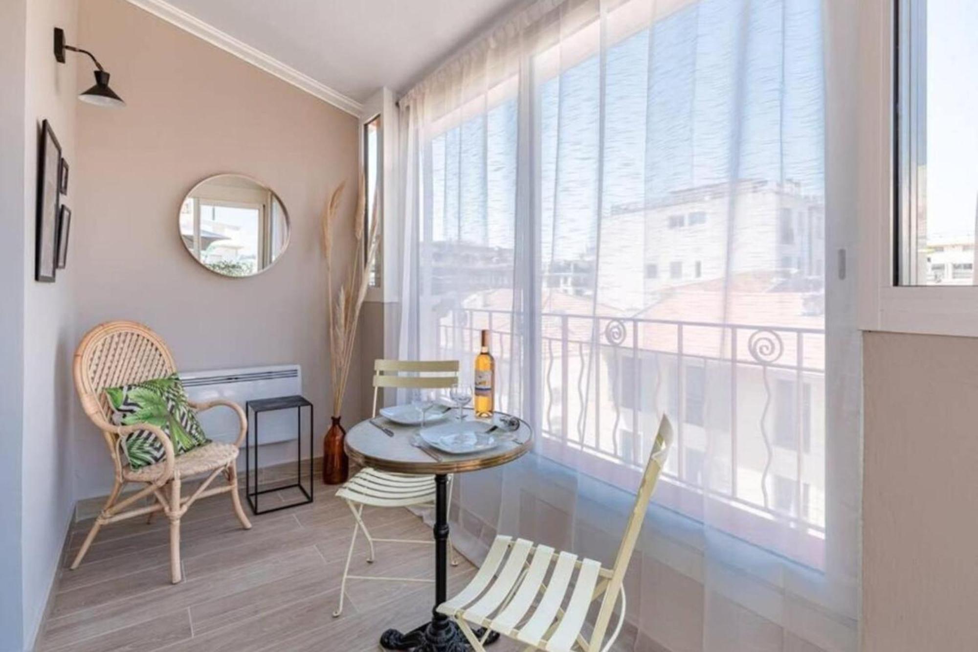 Lamartine - Studio W Terrace And Ac Very Central 니스 외부 사진