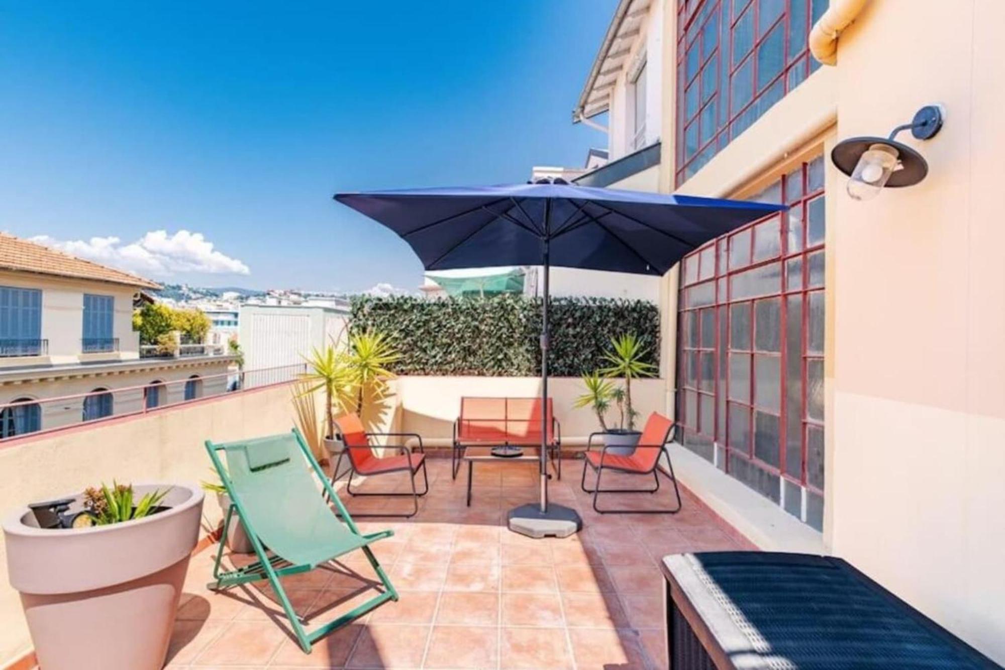 Lamartine - Studio W Terrace And Ac Very Central 니스 외부 사진